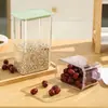 Lata sellada Grado alimenticio a prueba de insectos y humedad para el hogar Cubo de arroz para cocina Tanque de almacenamiento de harina, almidón Caja de almacenamiento de granos
