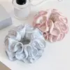La Sensación del Primer Amor es Abrumadora: Gomas para el pelo florales rosas y azules para mujer, Nuevas ligas para el pelo de primavera, Suaves accesorios para el pelo para el día a día