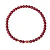 Pulsera de Cinabrio Starlight para Mujer Jade Natural Hetian Año del Conejo Pulsera de la Orilla del Examen Koi para Hombre Regalo