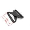 Fabricante en stock hebilla giratoria no ajustable de liberación rápida equipo de protección para motociclismo hebilla traje de carreras rodillera hebilla de plástico