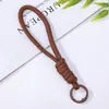 Cordón de juguete simple, moderno y popular, llavero colgante corto multifuncional de poliéster con cuentas, anti-pérdida, en stock para venta al por mayor