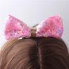 Horquilla para el pelo con lazo tridimensional grande y escamas de pez, ideal para celebrar Internet, con diseño de princesa sirena.
