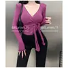 Estilo Garota Sexy Quente ~ camisa fina transparente de proteção solar slim fit manga longa camiseta alça curta gola V ombreira top para mulheres