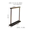 Soporte de madera maciza color nogal para collares, Estante de almacenamiento para pulseras, Soporte de exhibición de joyas para rosarios budistas, Cadenas de suéter y pulseras