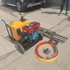 Máquina Portátil de Partição de Rochas Equipamento Estático de Quebra de Rochas a Diesel Haste de Partição de Rochas para Mineração Pistola de Partição