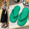 Candy Color Flip-Flops Mulheres Verão Atacado Soft Bottom Moda Casais Praia Estudantes Exterior Wear Sandálias Flat