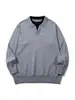 Ropa Vintage Yidao Otoño 2026 Nuevo Suéter de Punto Falso de Dos Piezas Estilo Old Money para Hombre, Tejido Casual Versátil para el Trabajo