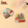 Ciudad Antigua de Quanzhou Dizai Cultural y Creativo Acrílico Ai Imán Magnético Atracción Turística Check-In Souvenir Imán para Refrigerador Decoración Cultural y Creativa