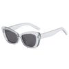 2024 Nuevas gafas de sol transfronterizas, gafas de sol de moda con forma de ojo de gato, gafas de sol para hombres y mujeres, gafas sencillas