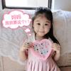 Anel Infantil Anel Bebê Menina Princesa Fofo Menina Joia Brinquedo Desenho Animado Plástico Anel Pequeno Criança Pequena