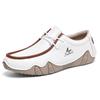 Estación Independiente Zapatos de Hombre Más Vendidos Primavera y Otoño Transfronterizos Nuevos para Exterior Cuero Genuino Talla Grande Perezosos Slip-on Zapatos Doug