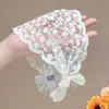 Diademas y accesorios para el cabello de estilo Lolita para niños, con adorables moños de malla y modernas diademas de encaje con coronas