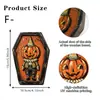 Adornos de madera con temática de Halloween transfronterizos, decoraciones y manualidades para la atmósfera de la noche de carnaval de Halloween, regalo para el hogar