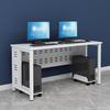 Mesa de Computadora Escolar Mesa de Capacitación Mesa para Estudiante Sala de Cómputo para Estudiantes Mesa para Microcomputadora Estructura de Acero Reforzado Mesa y Silla de Estudio Mesa de Computadora para Capacitación de Escritorio