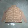 90% Plumón de Pato Blanco Punto de Lana Costura Chaqueta de Plumas para Mujer Top Womean Costo