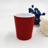 Taza Pequeña de 2 oz, Taza Cerámica Creativa con Embudo, Vaso de Chupito Mini, Taza Micro Cerámica Impresa con Logo, Hecho a Medida