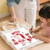 2026 Año Nuevo Año del Caballo DIY Hecho a Mano Jardín de Infancia Día de Año Nuevo y Festival de Primavera Actividades Familiares Paquete de Materiales para Frotar Carácter de Bendición