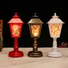 Novos Produtos Transfronteiriços, Novas Decorações de Natal, Luminárias de Mesa Luminosas de Bola de Cristal, Presentes de Mesa de Natal, Edição Limitada de Natal