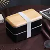 Caixa de Almoço Branca, Caixa Bento, Segura para Micro-ondas, com Colher, para Levar Refeições para o Trabalho, Tigela para Sopa, Caixa de Conservação de Grau Alimentício, Direto da Fábrica
