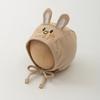 Chapéu de Bebê Estilo Desenho Animado para Primavera e Outono com Proteção para Orelhas e Fontanela para Recém-Nascidos, Adequado para Meninos e Meninas
