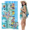 Milhões de Toalhas de Banho de Veludo Dupla Face Amazon 80*160 Secagem Rápida, Absorventes e à Prova de Areia, Toalhas de Banho para Adultos, Toalhas de Praia, Personalizadas