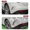 Adequado para Mercedes-Benz Eqe V295 Sport Edition 2023+ Spoiler Traseiro Adesivo para Para-choque Traseiro Decoração Externa Peças de Modificação Transfronteiriças