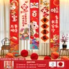 Montagem da cena para a celebração dos 100 dias do bebê, pano de fundo decorativo, adereços para a cerimônia da lua cheia para meninos e meninas, banner estilo chinês