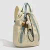 Mochila con cordón 2026, Gran capacidad, Ligera, Tela Oxford, Mochila escolar, Mochila deportiva para mujer, Bádminton