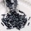 Cuentas de arroz de vidrio de alta calidad Oscuro Oscuro Cuentas redondas DIY Hecho a mano Casero Accesorios para collar pulsera con cuentas