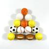 Baloncesto silencioso de alto rebote para niños, deportes de tiro en interiores, no se cae, balón mudo, juguete de esponja elástica, marco de balón