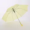 Guarda-chuva Automático de Trabalho para Adultos Transparente Pintado à Mão Branco com Cabo Longo Grafite Guarda-sol Infantil