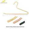 Colgador Nano para Pantalones Pinza para Pantalones sin Costuras Organizador de Almacenamiento de Pantalones para el Hogar Pinza Multifuncional para Secar Faldas JK Colgador de Pantalones Engrosado