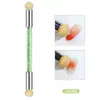 Caneta de unha de esponja lavável caneta gradiente ponto de caneta florido caneta de cor ponto de cor para fototerapia ferramenta de manicure