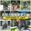 Escultura de Bronze Personalizada Estátua de Animal de Cobre Fundido Escultura de Bronze de Gorila