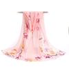Lenço de seda feminino outono e inverno versátil estilo ocidental xale da moda primavera e outono estilo coreano cachecol fino longo chiffon cachecol cachecol cachecol