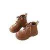 Botas de Motocicleta Martin Retro Estilo Británico Geniales para Niños 2026 Otoño Nuevo Estilo Unisex Moda Versátil Botines Cortos