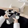 Meias Femininas Curtas Novo Estilo, Meias Femininas Finas de Verão e Primavera Tipo Barco, Meias Baixas Fofas Japonesas, Meias Curtas Brancas com Desenho