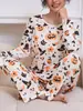 Fábrica de Pijamas de Halloween Fornecimento Atacadista Pijamas Festivos para o Halloween