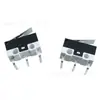 Micro Interruptor Cabo Reto Pé Curvo Kw-10 Três Pinos Pistola de Carregamento Micro Interruptor à Prova de Poeira Interruptor de Veículo Elétrico