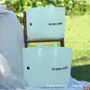 Sacola de compras de loja de roupas espessa, sacola tote de tecido não tecido, sacola tote ecológica com logotipo personalizado, sacola promocional universal para shoppings