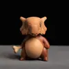 Muñeco Pikachu de Madera Maciza, Figura de Pokémon, Para Regalo, Decoración Creativa para el Hogar, Magnético, Venta Directa de Fábrica, Sándalo