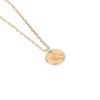 Joyería de Moda de TikTok Collar Simple Redondo de Alabanza Europeo y Americano Colgante de Gesto de Mano de Tijera para Mujer Cadena para Clavícula