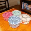Porta-Canetas Giratório Multifuncional Grande Capacidade Anime para Mesa Espessado Caixa de Armazenamento Porta-Canetas para Estudante Criativo e Fofo
