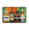 Artesanía metálica de Cerveza Carlsberg pintura decorativa vintage de hierro pintura decorativa nostálgica decoración de pared de bar personalizada