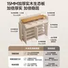 Zapatero para entrada de casa, interior, nuevo modelo 2026, diseño popular, mueble de almacenamiento de madera maciza de alta gama, montado en la pared, para el área de entrada