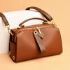 Bolso de Moda Nuevo, Bolso Cruzado para Mujer, Bolso Boston de Cuero Suave, Gran Capacidad, Bolso de Hombro Versátil, Bolso de Mano, Gama Alta