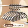 Percha de Plástico Semi-Circular de Hombro Ancho Antideslizante para Uso Doméstico, Percha Anti-Golpes para Ropa, Percha Doble Gruesa de Hombro Estrecho