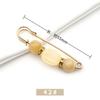 Hebilla de Cintura Pin de Cintura Invisible Accesorios Ropa Fija Cintura Cambiar Pequeño Artefacto Hebilla Anti-deslizamiento Broche Pantalones de Mujer