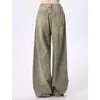 Jeans Fluidos que Cubren las Caderas y Favorecen la Figura, Haciéndote Ver Más Alta, Cómodos y Versátiles, con un Diseño de Degradado Azul Vintage que Estiliza y Favorece la Figura