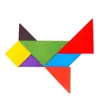 Juguete de Rompecabezas de Inteligencia Tangram Simple de Madera Tangram Geometría Desarrollo Cerebral Infantil Juguetes de Madera